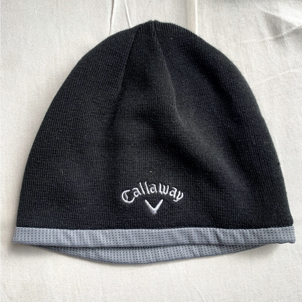 *NWOT* Callaway Black Beanie / Toboggan / SkullCap